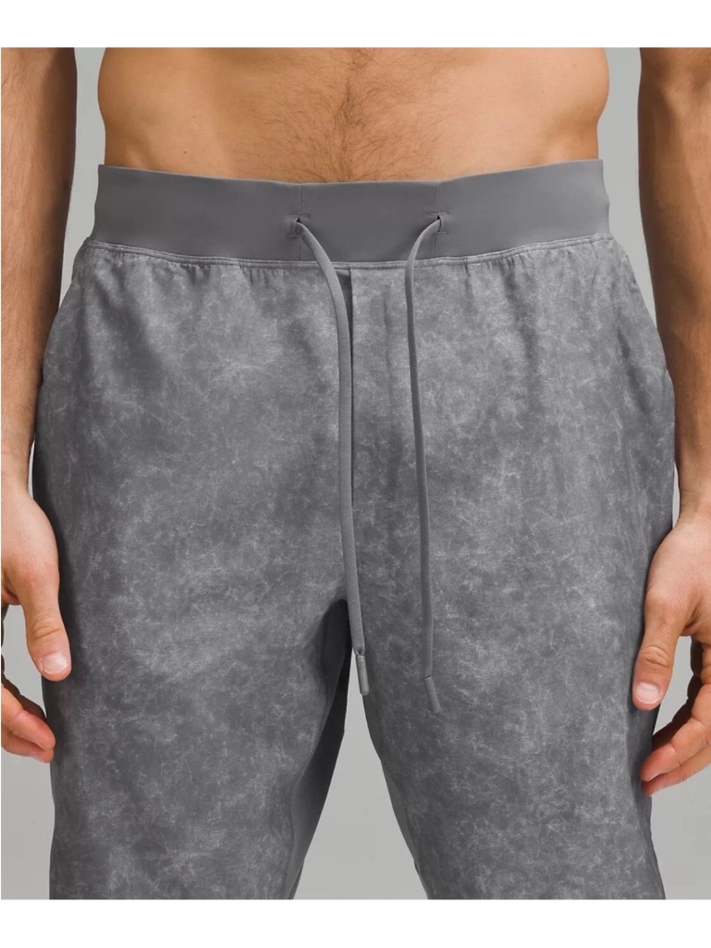 lululemon athletica Gray T.H.E. Athletic Shorts 9” linerless workout shorts XL